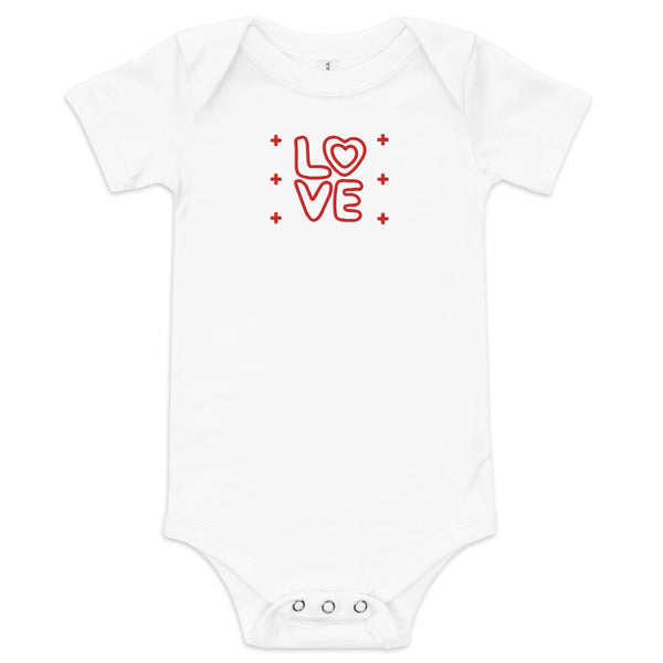 Babyromper met korte mouwen