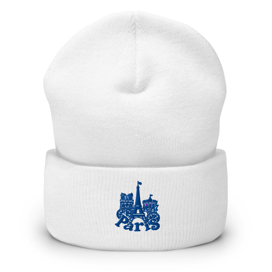Bonnet Premium France brodé Unisexe – Chaud & Confortable — Product mockup