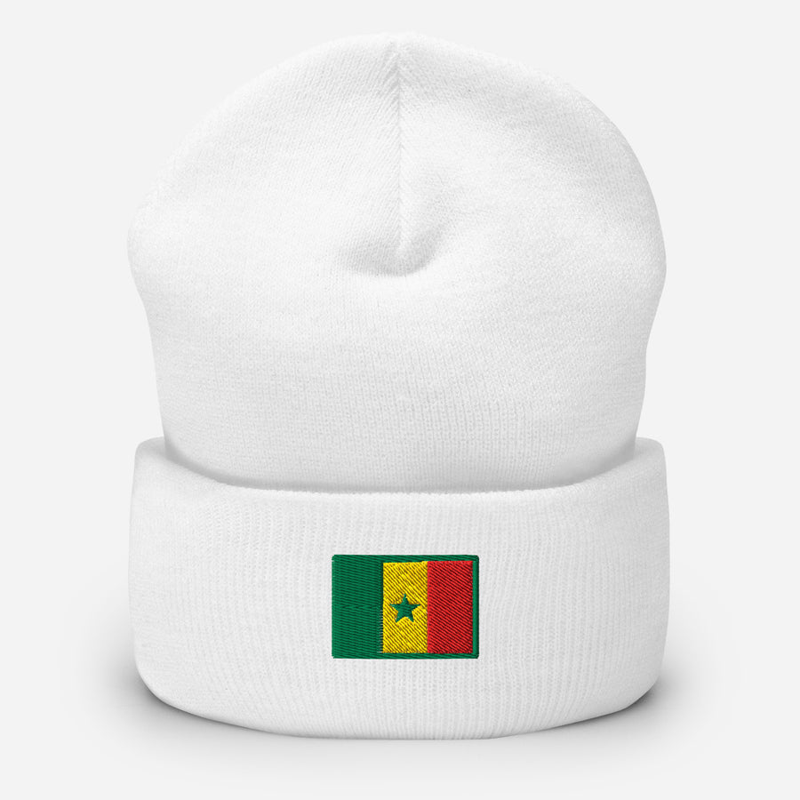 Bonnet signature Senegal brodé — Product mockup