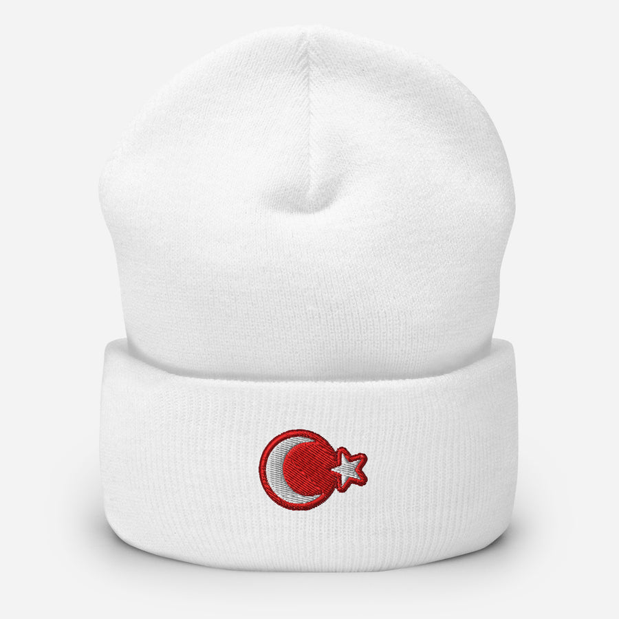 Bonnet signature Turquie brodé — Product mockup