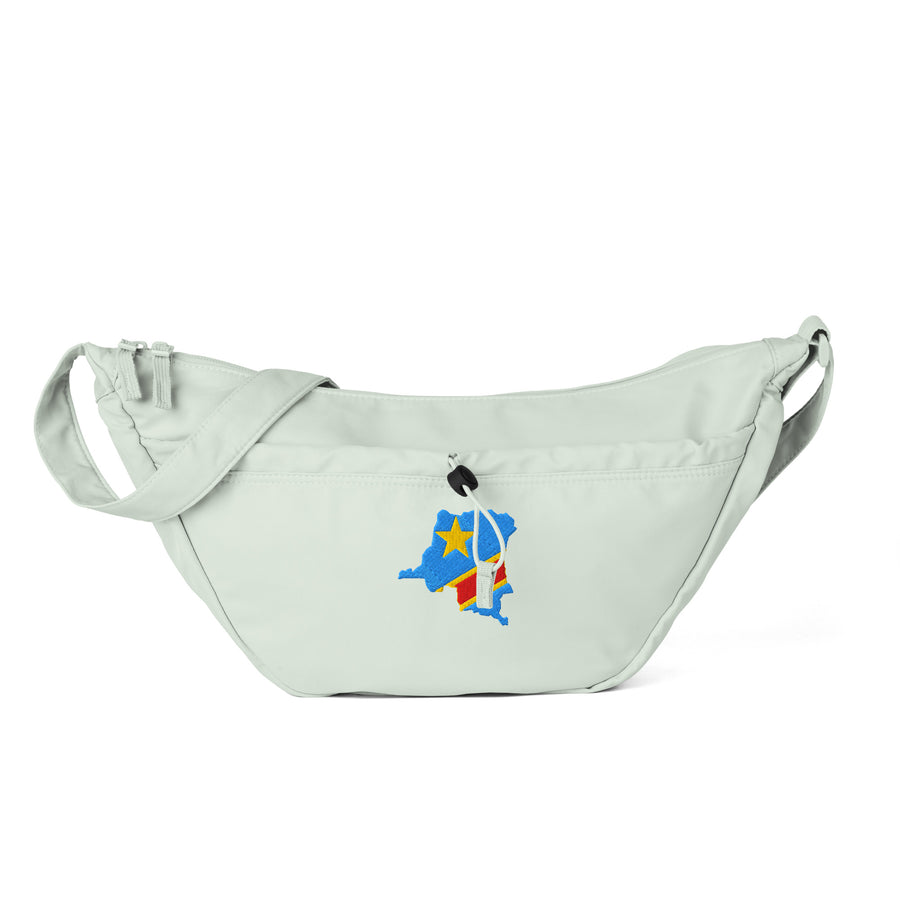 Sac à bandoulière quotidien RDC brodé — Product mockup