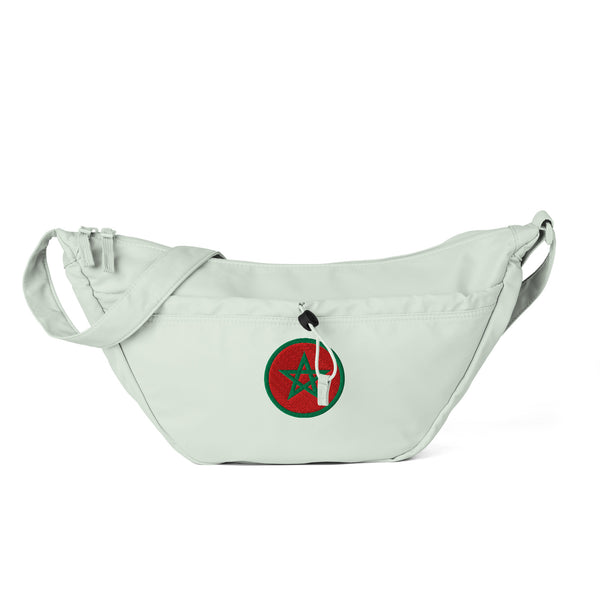 Sac à bandoulière quotidien Maroc brodé