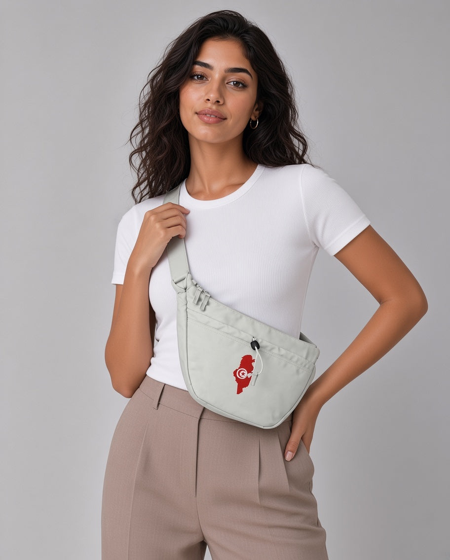 Crossbodytas voor elke dag – Tunesië geborduurd — Crossbodytas voor elke dag – Tunesië geborduurd