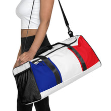 Sac de voyage Fr Signature – France blanc — vue de face