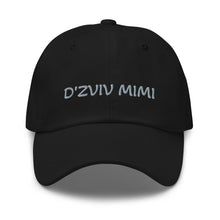 Casquette extensible unisex D'ZVIV MIMI noir — vue de face