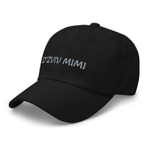 Casquette extensible unisex D'ZVIV MIMI noir — vue avant gauche