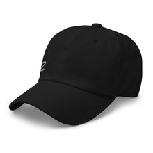 Casquette extensible unisex DZ brodé noir — vue avant gauche