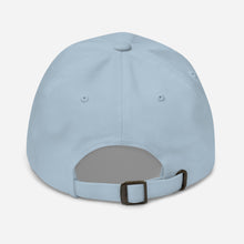 Casquette extensible unisex Akavach bleu clair — vue de dos
