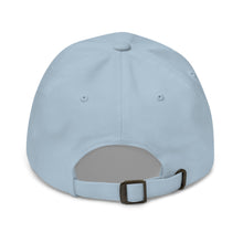 Casquette extensible unisex D'ZVIV MIMI bleu clair — vue de dos