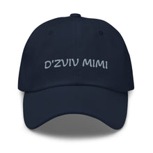 Casquette extensible unisex D'ZVIV MIMI bleu marine — vue de face