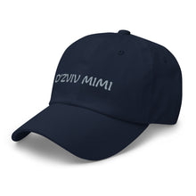 Casquette extensible unisex D'ZVIV MIMI bleu marine — vue avant gauche