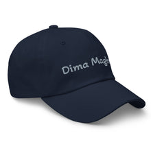 Casquette extensible unisex Dima Maghrib bleu marine — vue avant droite