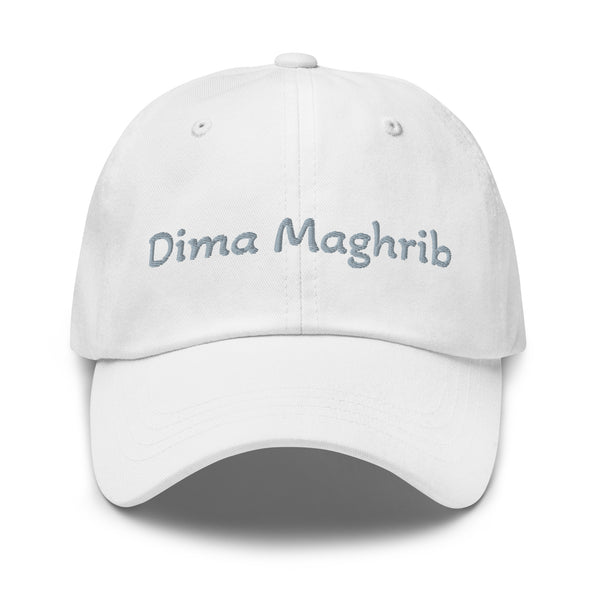 Casquette extensible unisex Dima Maghrib blanc