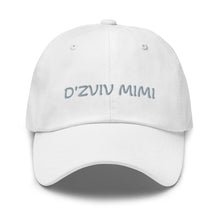 Casquette extensible unisex D'ZVIV MIMI blanc — vue de face