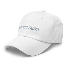 Casquette extensible unisex D'ZVIV MIMI blanc — vue avant gauche