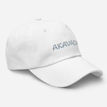 Casquette extensible unisex Akavach blanc — vue avant droite