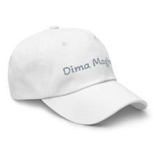 Casquette extensible unisex Dima Maghrib blanc — vue avant droite