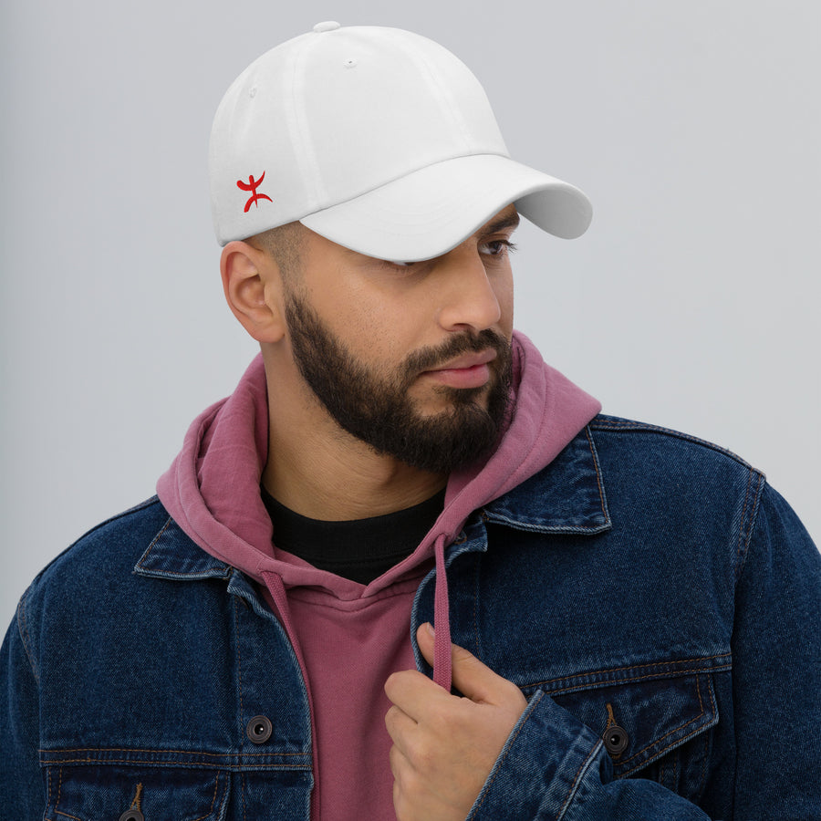 Casquette extensible unisex Berbère brodé — Product mockup