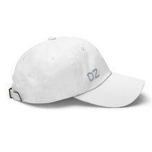 Casquette extensible unisex DZ brodé blanc