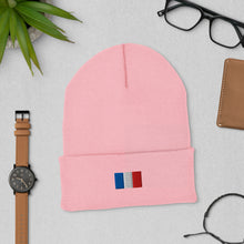 Bonnet Premium France brodé Unisexe – Chaud & Confortable — vue de face