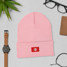 Bonnet Premium Tunisie brodé Unisexe – Chaud & Confortable — vue de face