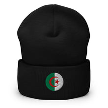 Premium Algeria Embroidered Beanie Unisex – Warm & Comfortable noir — vue de face
