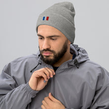 Bonnet Premium France brodé Unisexe – Chaud & Confortable — vue de face