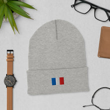 Bonnet Premium France brodé Unisexe – Chaud & Confortable — vue de face