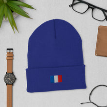 Bonnet Premium France brodé Unisexe – Chaud & Confortable — vue de face