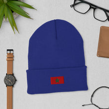 Bonnet Premium Maroc brodé Unisexe – Chaud & Confortable — vue de face