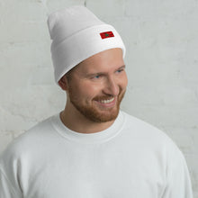 Bonnet Premium Maroc brodé Unisexe – Chaud & Confortable blanc — vue de face