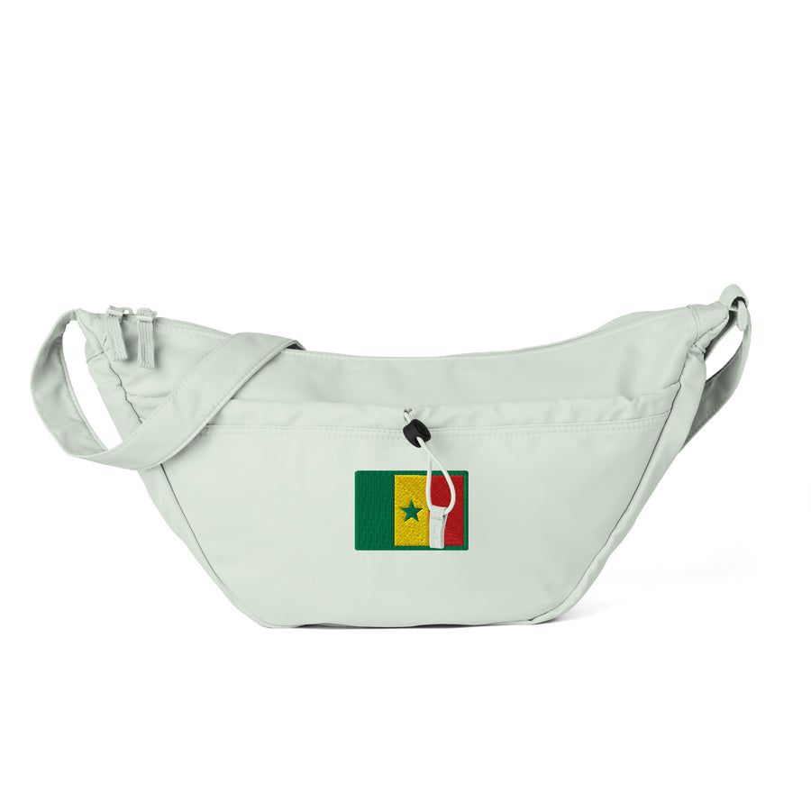 Everyday Crossbody Bag – Senegal Embroidered — Product mockup