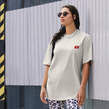 Oversized t-shirt premium Tunisie brodé unisexe – Coton — vue de face