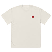 Oversized t-shirt premium Maroc brodé unisexe – Coton — vue de face