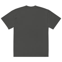 Oversized t-shirt premium France brodé unisexe – Coton — vue de dos