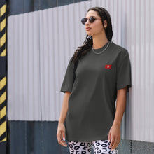 Oversized t-shirt premium Tunisie brodé unisexe – Coton — vue de face