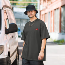 Oversized t-shirt premium Tunisie brodé unisexe – Coton — vue de face