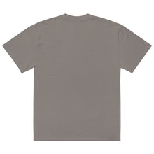 Oversized t-shirt premium Algérie brodé unisexe – Coton — vue de dos
