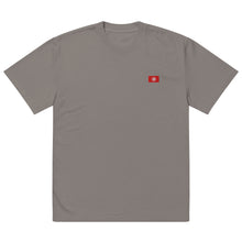 Oversized t-shirt premium Tunisie brodé unisexe – Coton — vue de face