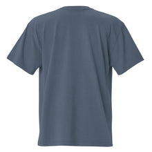 Oversized unisex premium embroidered Berber t-shirt – Cotton — vue de dos