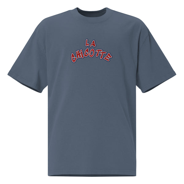 T-shirt oversize signature La Chicotte blanc