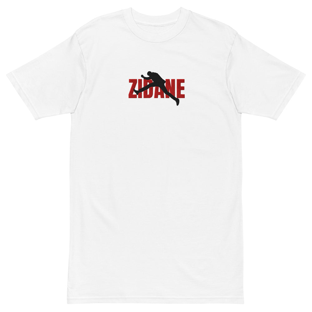 T-shirt 100% cotone Signature ZIDANE ricamata