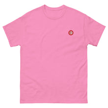 T-shirt classique unisexe drapeau brodé Tunisie – Rond — vue de face