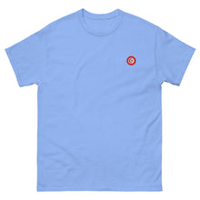 T-shirt classique unisexe drapeau brodé Tunisie – Rond — vue de face