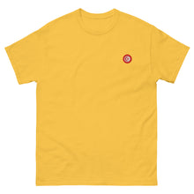 T-shirt classique unisexe drapeau brodé Tunisie – Rond — vue de face