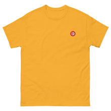 T-shirt classique unisexe drapeau brodé Tunisie – Rond — vue de face