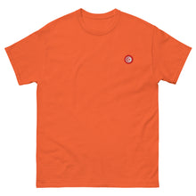 T-shirt classique unisexe drapeau brodé Tunisie – Rond — vue de face