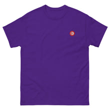 T-shirt classique unisexe drapeau brodé Tunisie – Rond — vue de face