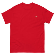 T-shirt classique unisexe drapeau brodé Tunisie – Rectangulaire — vue de face
