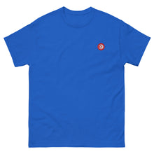 T-shirt classique unisexe drapeau brodé Tunisie – Rond — vue de face